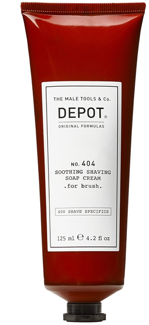 Crema de afeitado para brocha 404 DEPOT